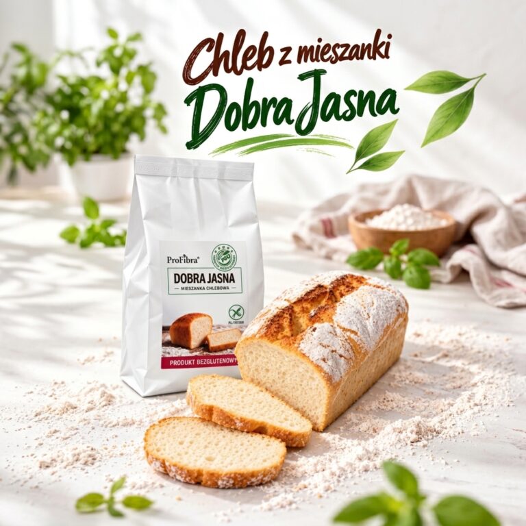 Chleb z mieszanki Dobra Jasna ProFibra