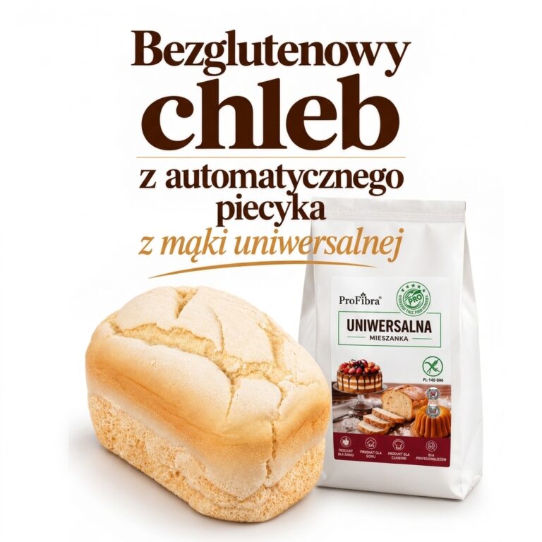 Chleb bezglutenowy z automatu do pieczenia, mieszanka ProFibra