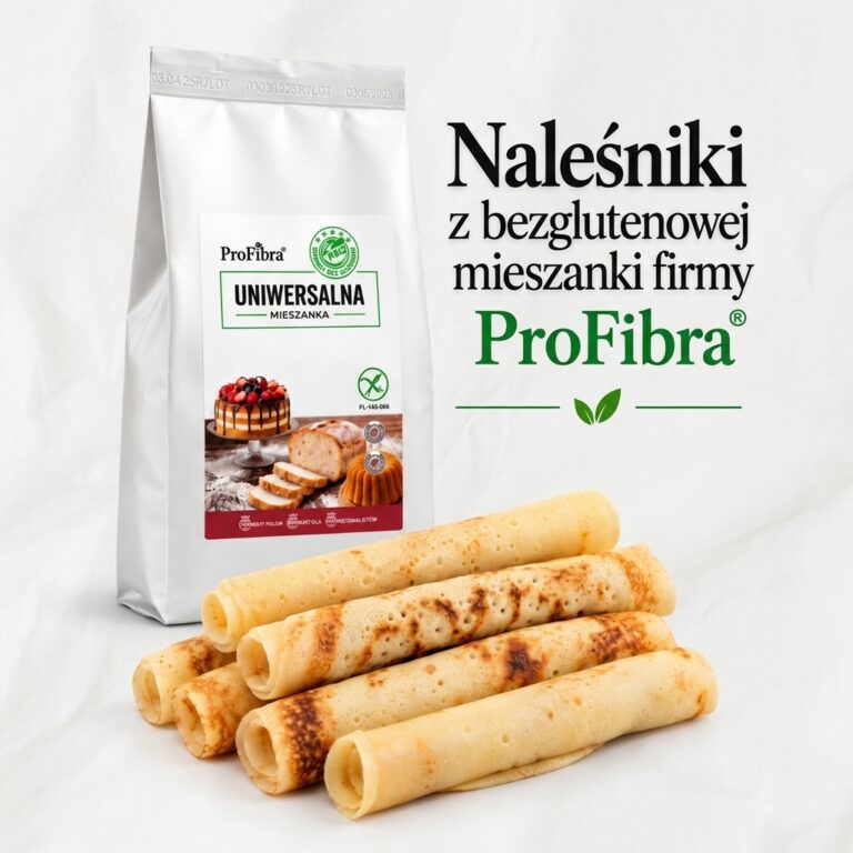 Delikatne naleśniki bezglutenowe z mieszanki ProFibra